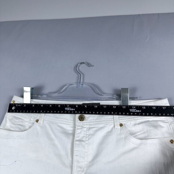 Chicos Skinny Jeans So Slimming Womens Size 1.5 Ankle Denim Mid Rise White - Picture 8 of 13